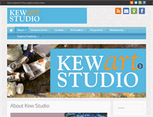 Tablet Screenshot of kewstudio.org